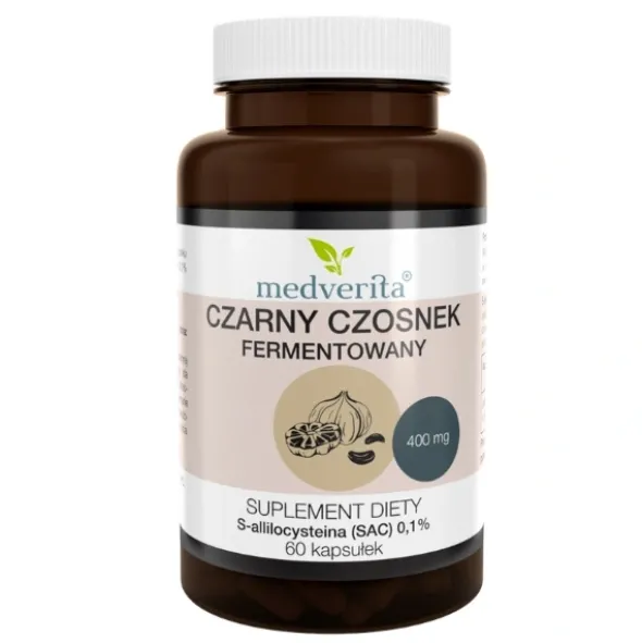 MEDVERITA Czarny Czosnek 60 kaps