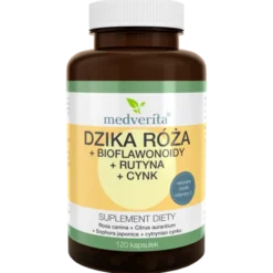 MEDVERITA Dzika Róża + Rutyna 120 kaps