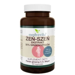 MEDVERITA Żeń-Szeń Ekstrakt 30% 60 kaps