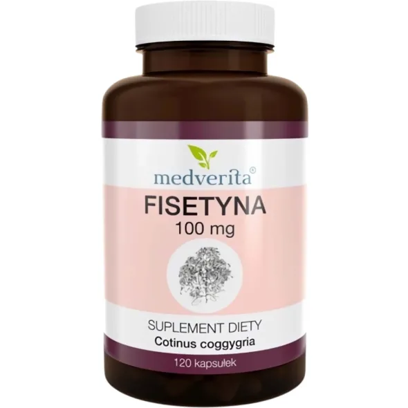 MEDVERITA Fisetyna 100 mg 120 kaps