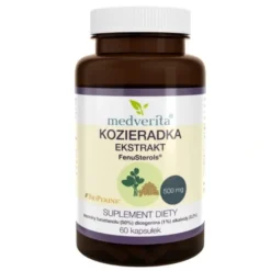 MEDVERITA Kozieradka FenuSterols Ekstrakt 60 kaps
