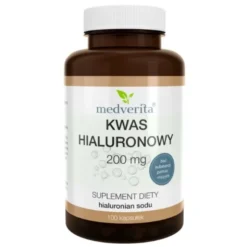 MEDVERITA Kwas Hialuronowy 200 mg 100 kaps