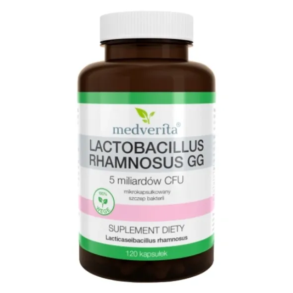 MEDVERITA Lactobacillus Rhamnosus GG 5mld CFU 120 kaps