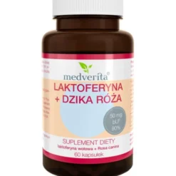 MEDVERITA Laktoferyna + Dzika Róża 60 kaps