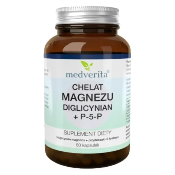 MEDVERITA Magnez Chelat + P-5-P 60 kaps