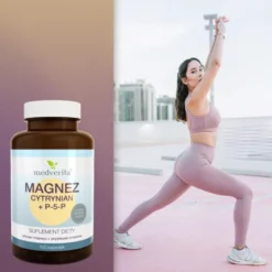 MEDVERITA Magnez Cytrynian + P-5-P 100 kaps