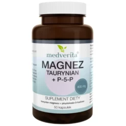 MEDVERITA Magnez Taurynian + P-5-P 50 kaps