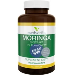 MEDVERITA Moringa Ekstrakt 5% Flawonów 120 kaps