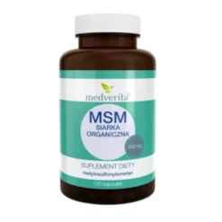 MEDVERITA MSM Siarka Organiczna 120 kaps