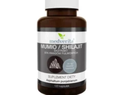 MEDVERITA Mumio / Shilajit Ekstrakt 20% kwasów fulwowych 120 kaps