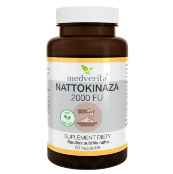 MEDVERITA Nattokinaza 2000 FU 60 kaps
