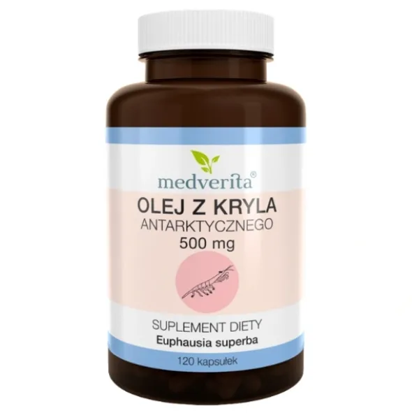 MEDVERITA Olej z Kryla Antarktycznego 120 kaps