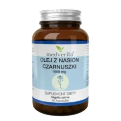 MEDVERITA Olej z Nasion Czarnuszki 1000 mg 90 kaps