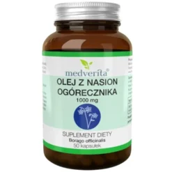 MEDVERITA Olej z Nasion Ogórecznika 1000 mg 50 kaps