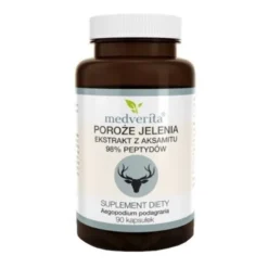 MEDVERITA Poroże Jelenia 98% 300mg 90 kaps