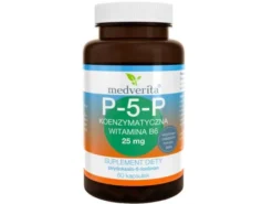 MEDVERITA P-5-P 25 mg Koenzymatyczna Witamina B6 60 kaps