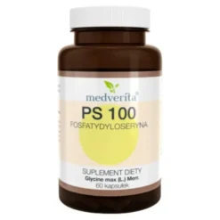 MEDVERITA PS-100 Fosfatydyloseryna Ekstrakt 60 kaps