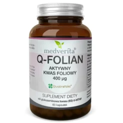 MEDVERITA Q-Folian Quatrefolic 400mcg 60 kaps