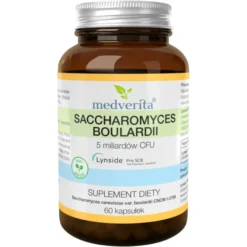 MEDVERITA Saccharomyces Boulardii 60 kaps