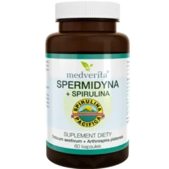 MEDVERITA Spermidyna + Spirulina Hawajska 60 kaps