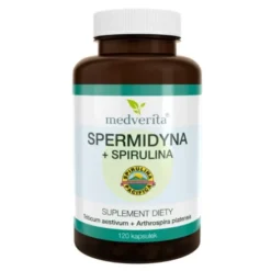 MEDVERITA Spermidyna + Spirulina Hawajska 120 kaps
