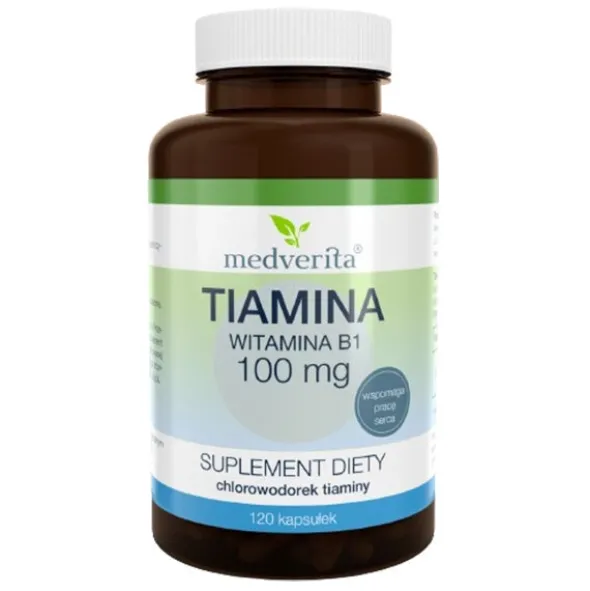 MEDVERITA Tiamina 100 mg 120 kaps