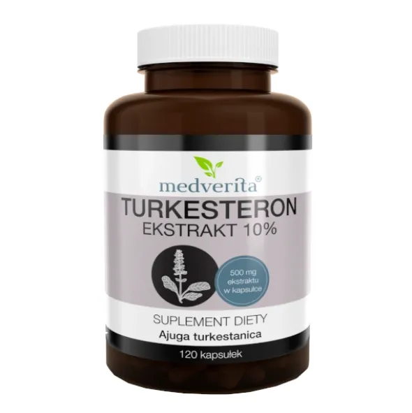 MEDVERITA Turkesteron Ekstrakt 500 mg 120 kaps