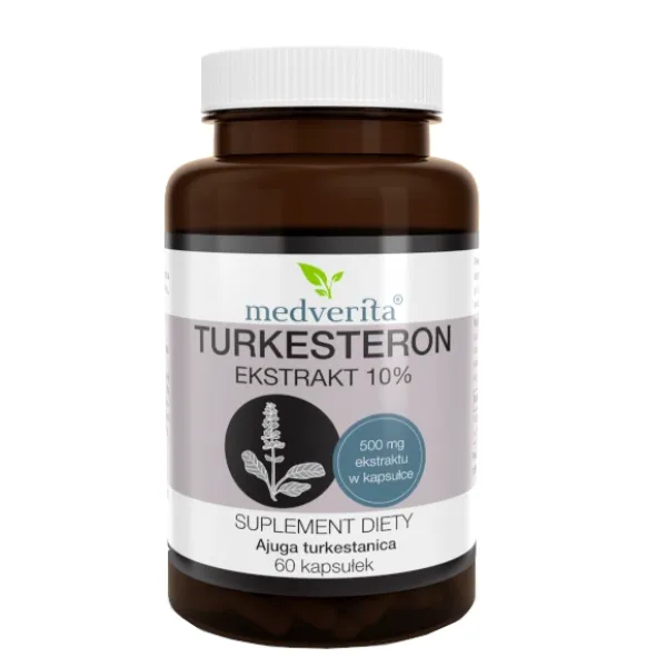 MEDVERITA Turkesteron Ekstrakt 500 mg 60 kaps