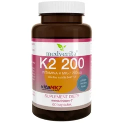 MEDVERITA Witamina K2 MK-7 200 ug 60 kaps