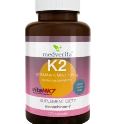 MEDVERITA Witamina K VitaMK7 (menachinon-7) 100µg 120 kaps