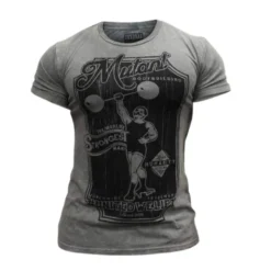 MUTANT SPORTSWEAR Koszulka Vintage Mutant Bodybuilding Tee (szara)