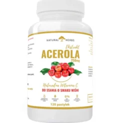 NATURAL HERBS Acerola 250mg do ssania 120 tabl