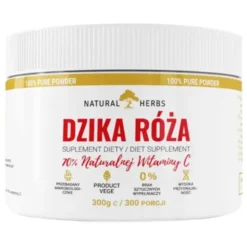 NATURAL HERBS Dzika Róża Naturalna Witamina C 300g