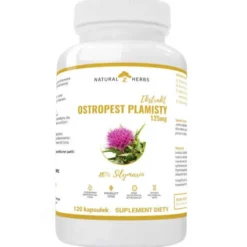 NATURAL HERBS Ostropest Plamisty Ekstrakt 125mg 120 kaps