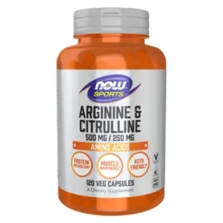 NOW FOODS Arginina + Cytrulina 120 kaps