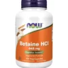 NOW FOODS Betaine HCL 648mg 120 vkaps