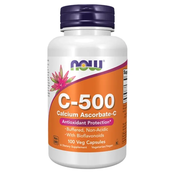 NOW FOODS Buforowana Witamina C 500 mg 100 kaps
