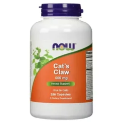 NOW FOODS Cat's Claw - Koci Pazur 500mg 250 vkaps