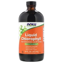 NOW FOODS Chlorophyll - Chlorofil w płynie 473 ml