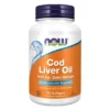NOW FOODS Cod Liver Oil Extra Strength - Tran 1000mg 90 kaps