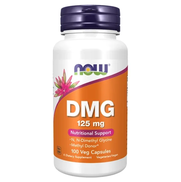 NOW FOODS DMG (N-Dimetyloglicyna) 125mg 100 vkaps