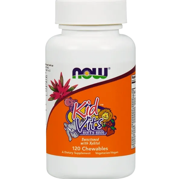 NOW FOODS Kid Vits Multiwitamina dla Dzieci 120tab