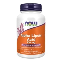 NOW FOODS Kwas Alfa Liponowy 100 mg 120 kaps