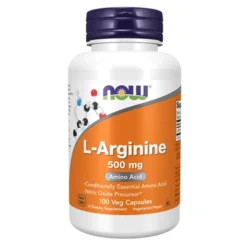 NOW FOODS L-Arginina 500mg 100 kaps