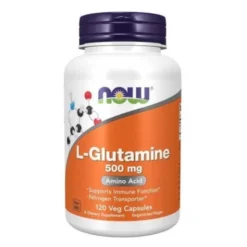 NOW FOODS L-Glutamine 500 mg 120 kaps
