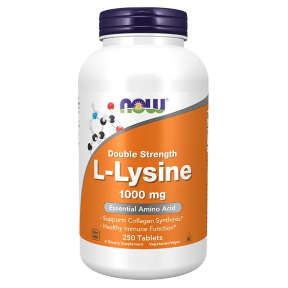 NOW FOODS L-Lysine 1000 mg 250 tabl