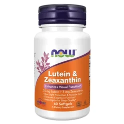 NOW FOODS Luteina 25mg + Zeaksantyna 5mg 60 kaps