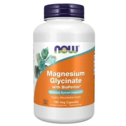NOW FOODS Magnesium Glycinate BioPerine 180 kaps