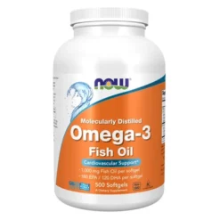 NOW FOODS Omega 3 - DHA 120 mg + EPA 180 mg 500 kaps