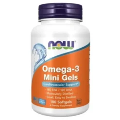 NOW FOODS Omega 3 Mini Gels 180 kaps